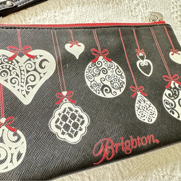 Brighton Collection “Love Notes” Wristlet Bag With Christmas Ornament Design - Picture 5 of 6
